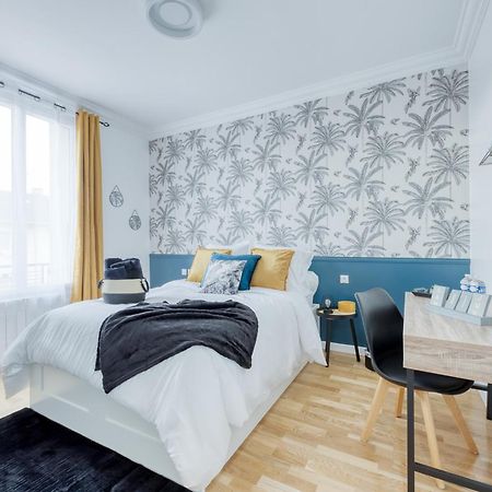 Maison 8 Personnes - Parking - Metro 7 Et Rer B A 6 Minutes La Courneuve Luaran gambar