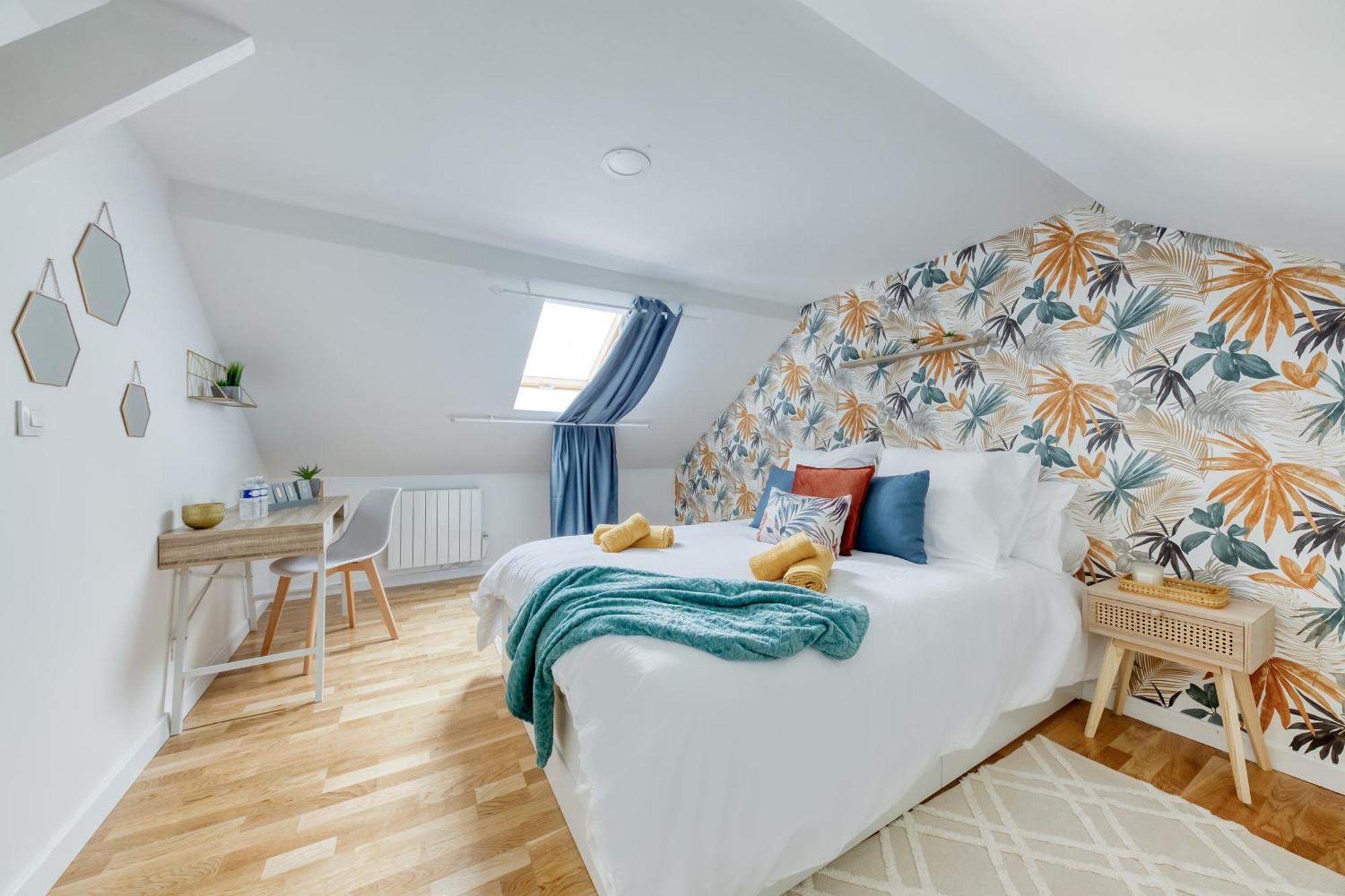 Maison 8 Personnes - Parking - Metro 7 Et Rer B A 6 Minutes La Courneuve Luaran gambar