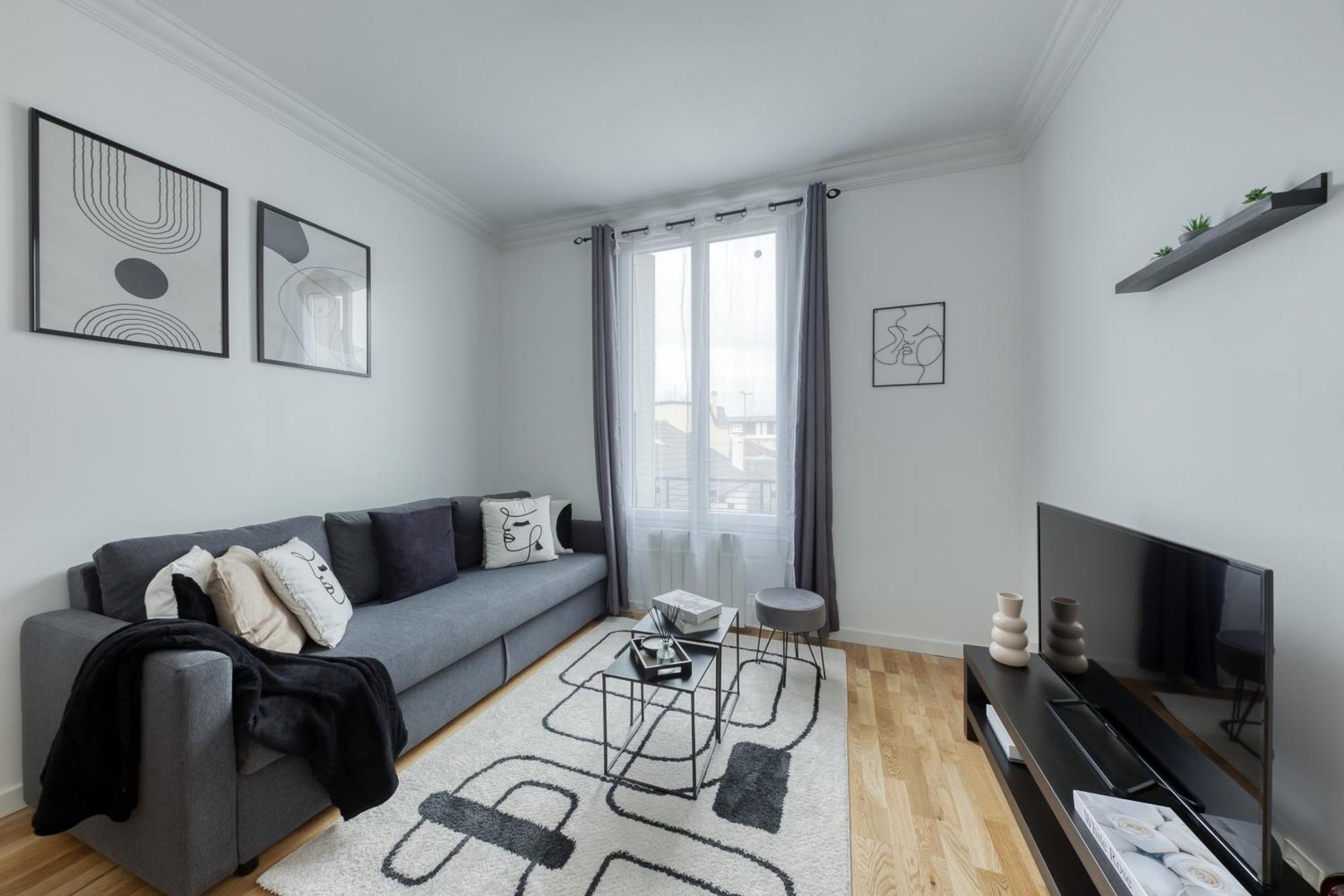 Maison 8 Personnes - Parking - Metro 7 Et Rer B A 6 Minutes La Courneuve Luaran gambar